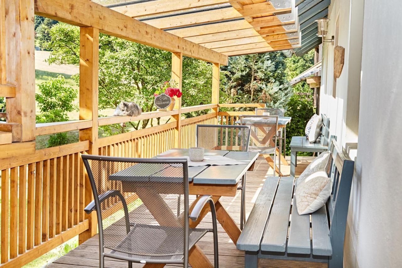 Der Breinhof - Euer Urlaubsbauernhof Lejlighed Waldkirchen Eksteriør billede